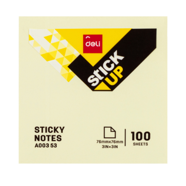 Deli Stick Up Sticky Notes A00353