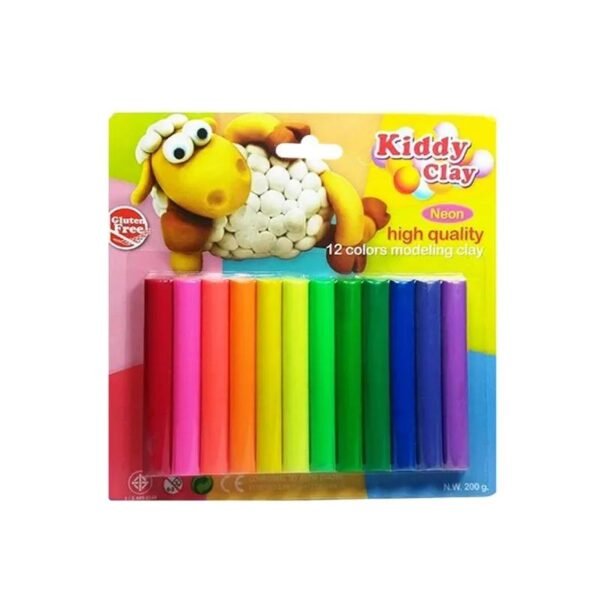 Nara Modeling Clay 12 Bright Colors