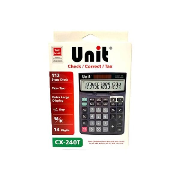 Unit CX-240T Calculator