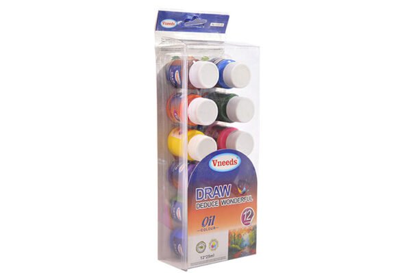 Vneeds Draw Acrylic 12 Colors 25 ML