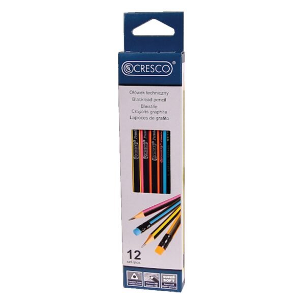 Cresco Blacklead Pencils x 12