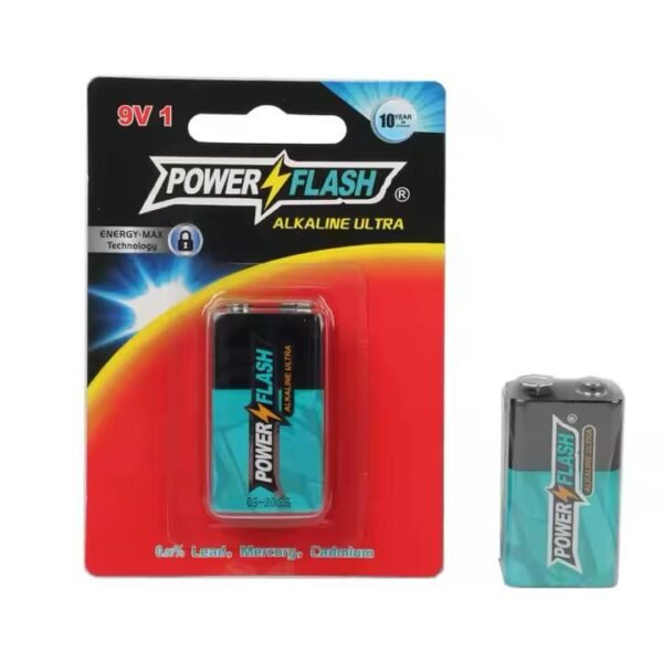 Power Flash Alkaline Ultra 9V 1 (6LR61-9V)